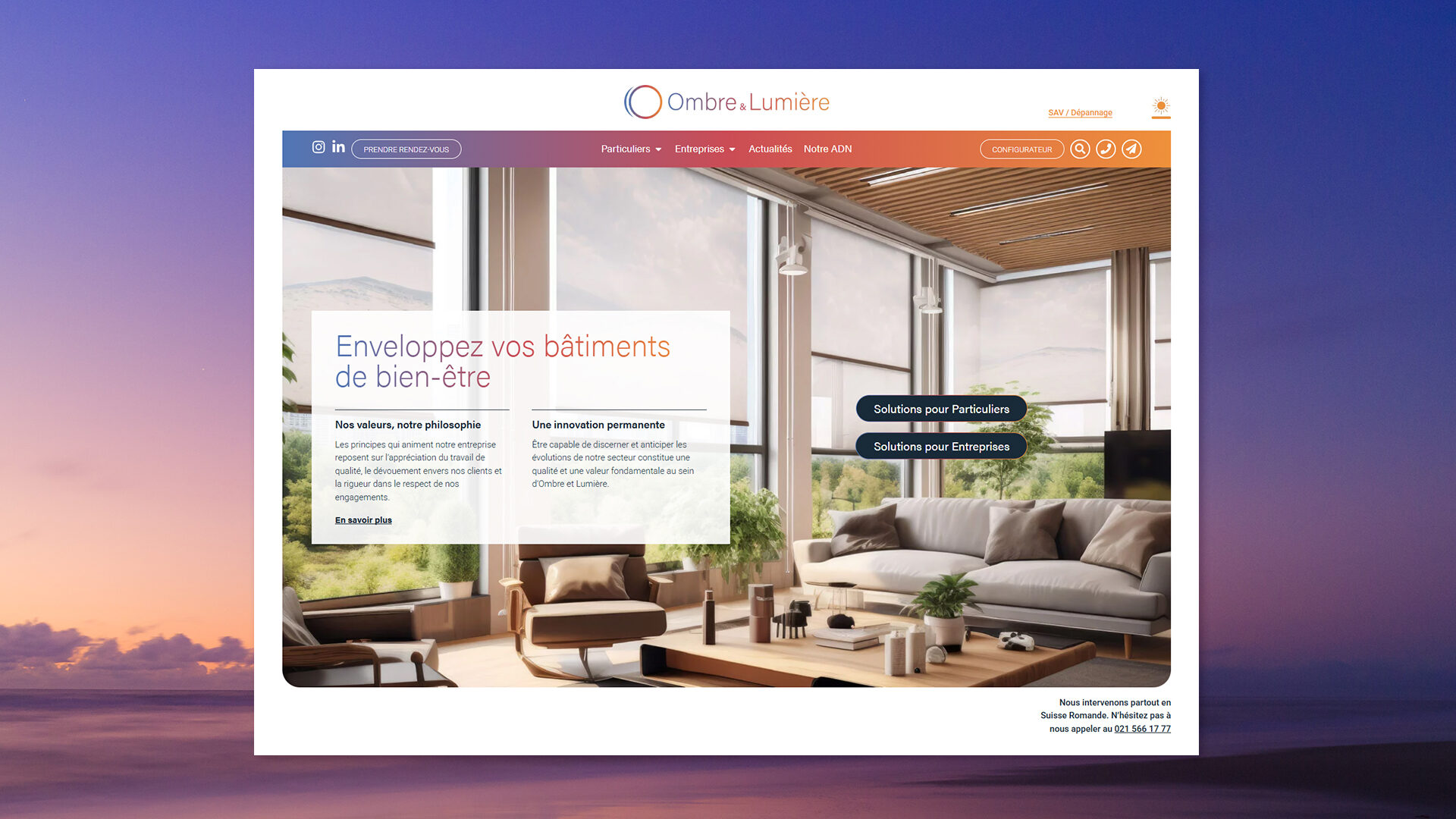 1 Ombre Et Lumiere Presentation Nuit