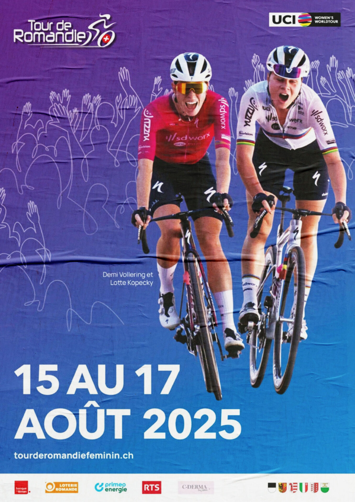 affiche tour de romandie féminin TDRF 2025