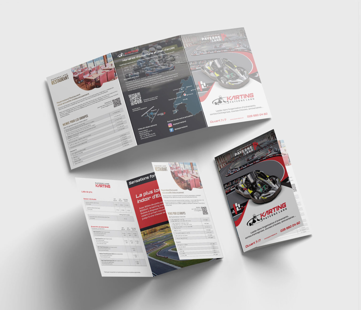 Mockup Flyer Karting