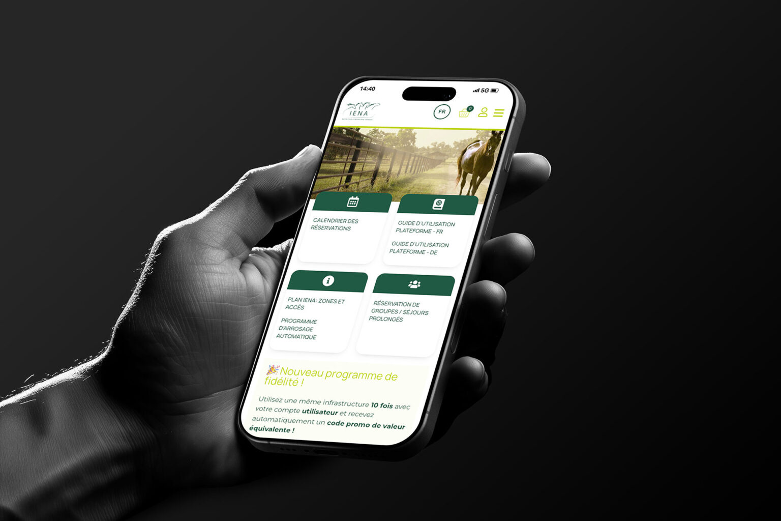 Iena Mockup Phone Home E‑Novision