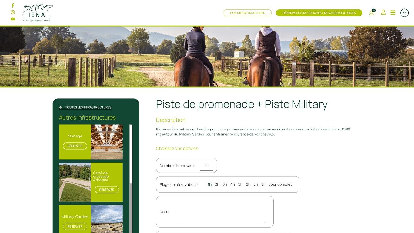 Piste De Promenaded Military Iena E‑Novision